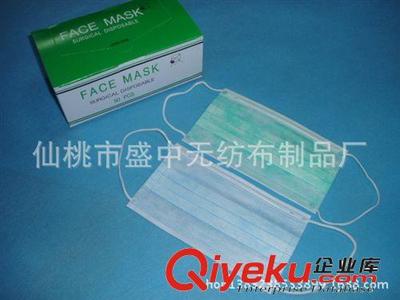 一次性三層無紡布口罩 實惠防護，防塵防流感